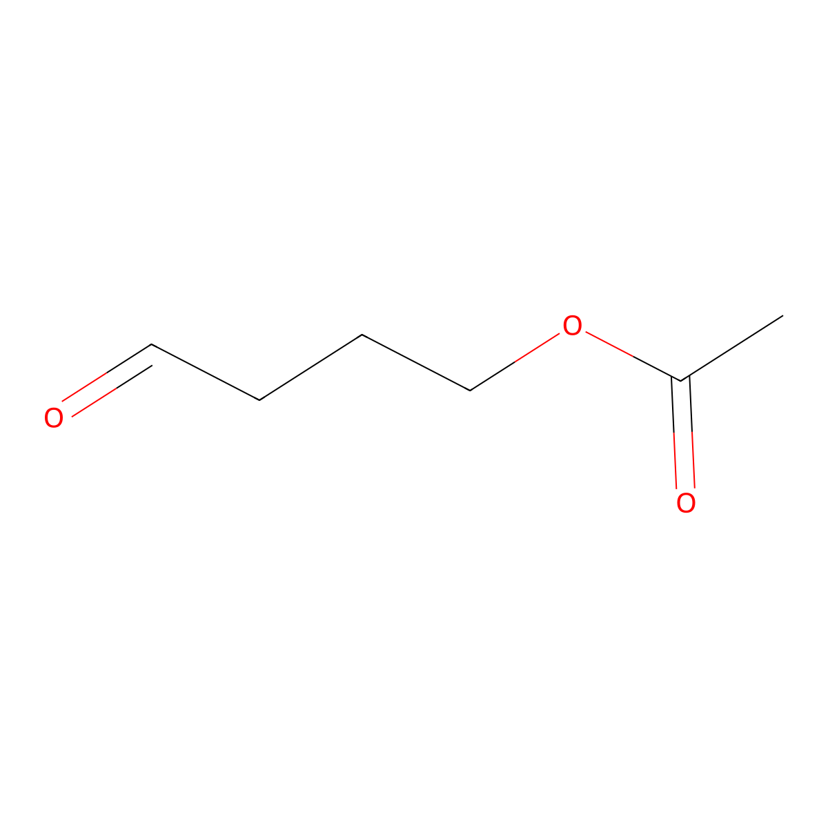4-Acetoxybutyraldehyde molecular structure, CAS 6564-95-0