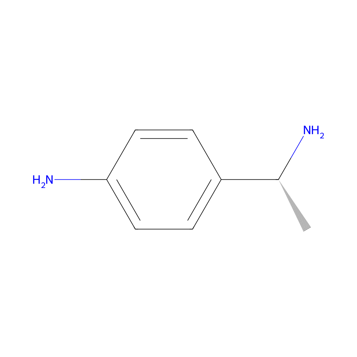 (R)-4-(1-Aminoethyl)aniline molecular structure, CAS 65645-32-1