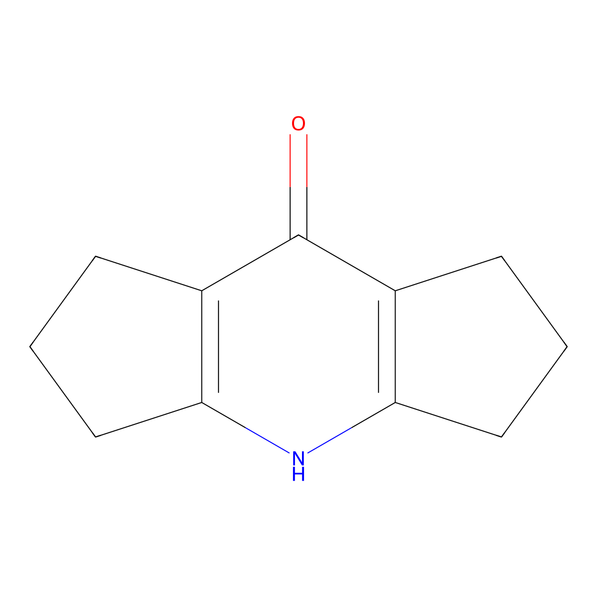 2-Azatricyclo[7.3.0.0,3,7]dodeca-1(9),3(7)-dien-8-one molecular structure, CAS 65645-83-2