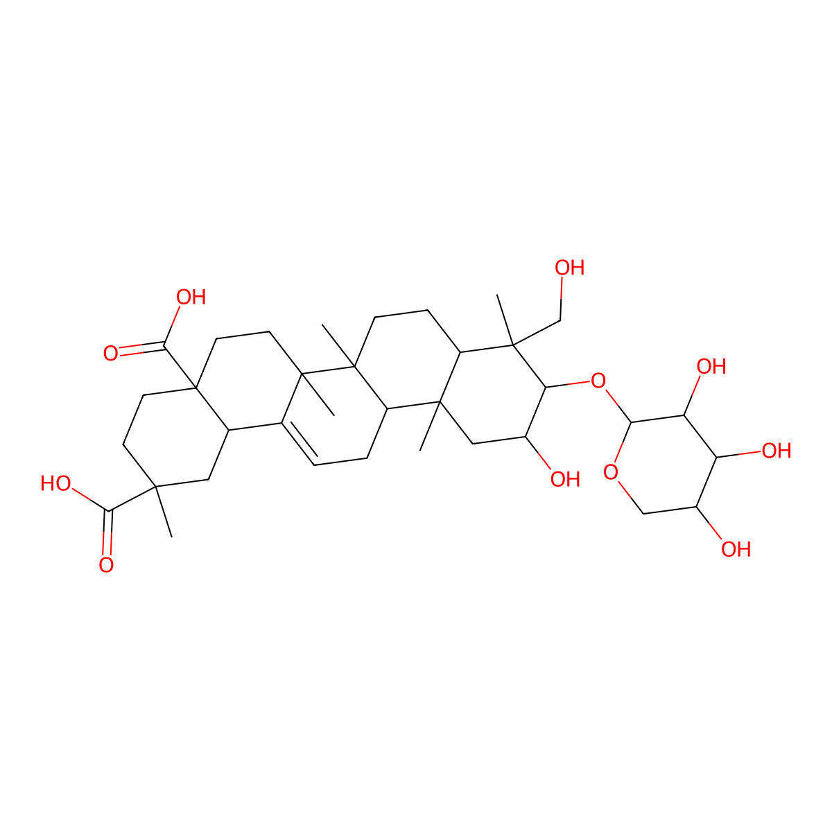 Esculentoside E molecular structure, CAS 65649-36-7