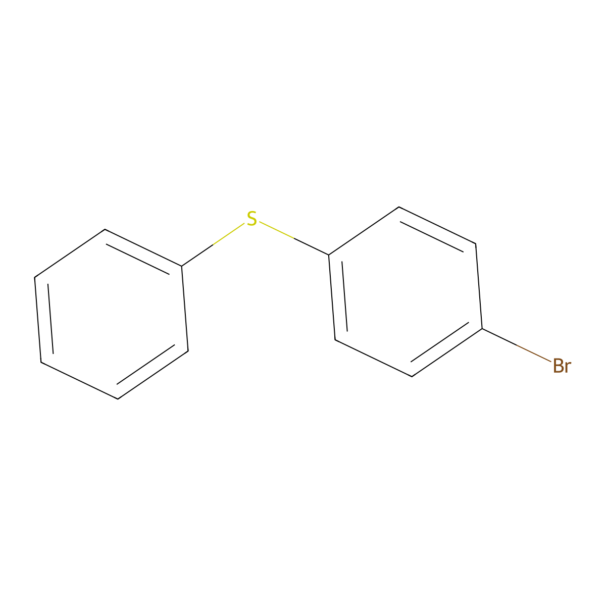 1-Bromo-4-phenylsulfanylbenzene molecular structure, CAS 65662-88-6
