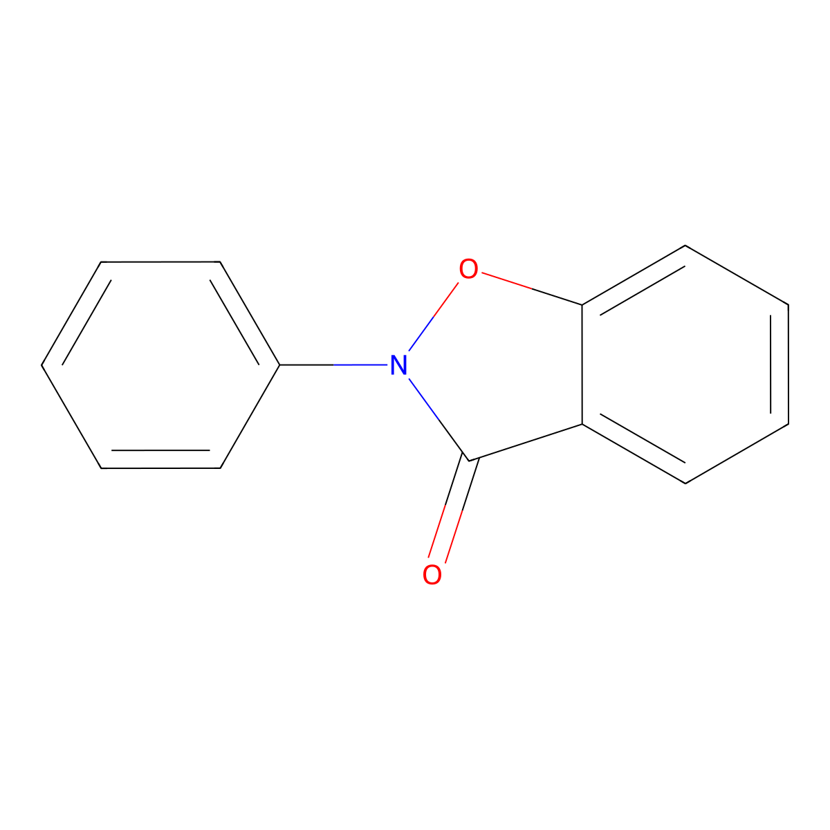 2-Phenyl-1,2-benzoxazol-3-one molecular structure, CAS 65685-42-9