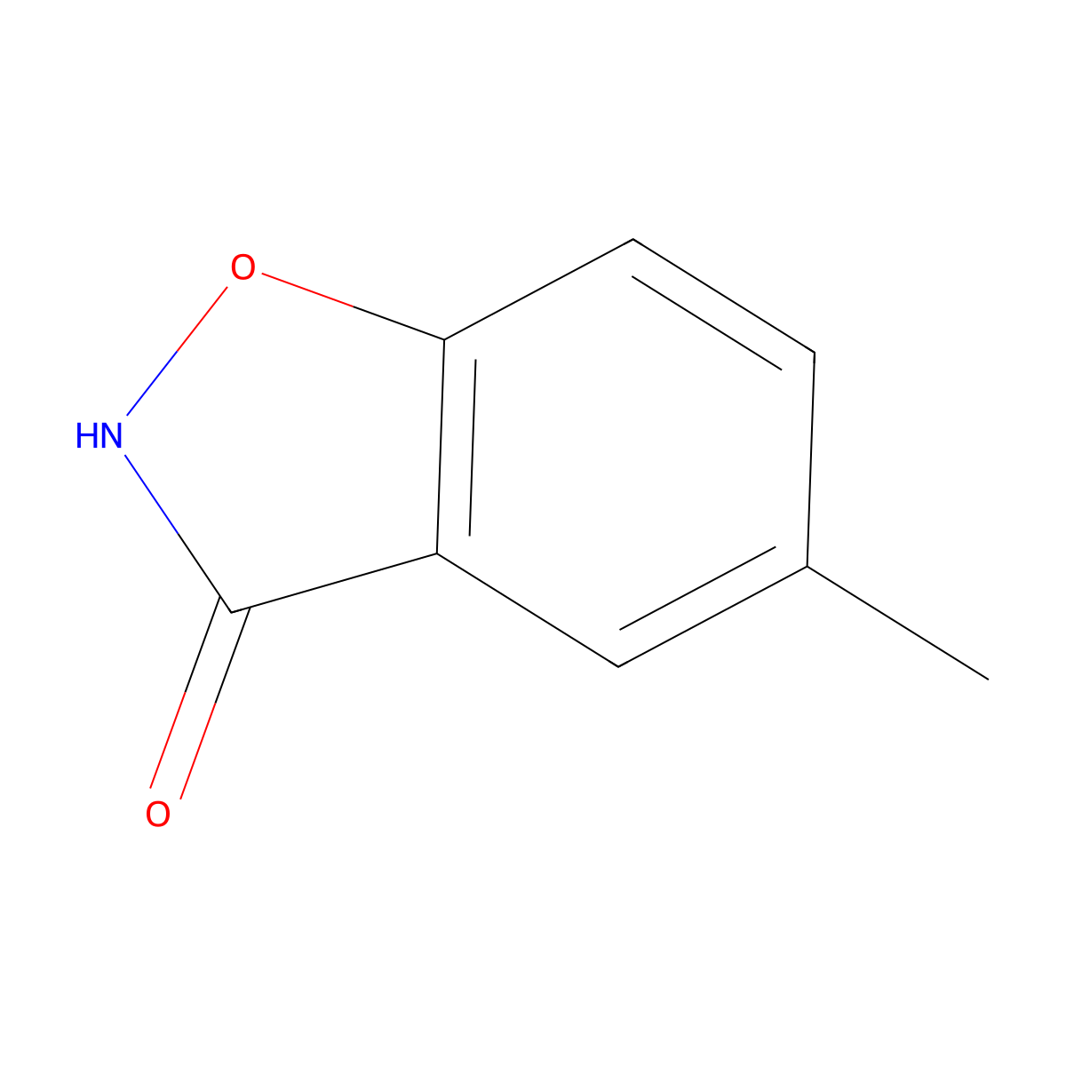 5-Methylbenzo[d]isoxazol-3(2H)-one molecular structure, CAS 65685-49-6