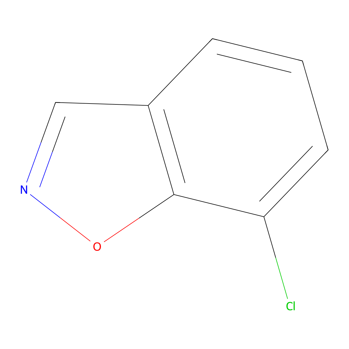 7-Chlorobenzo[d]isoxazole molecular structure, CAS 65685-54-3