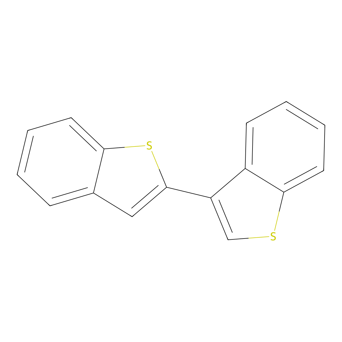 2,3'-Bi-1-benzothiophene molecular structure, CAS 65689-54-5