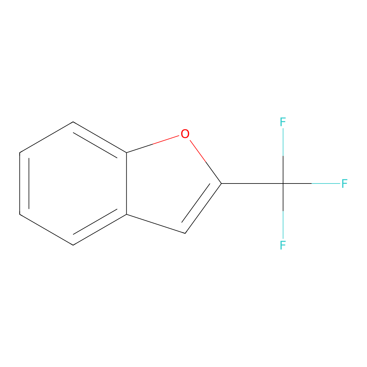 2-(Trifluoromethyl)benzofuran molecular structure, CAS 65715-20-0