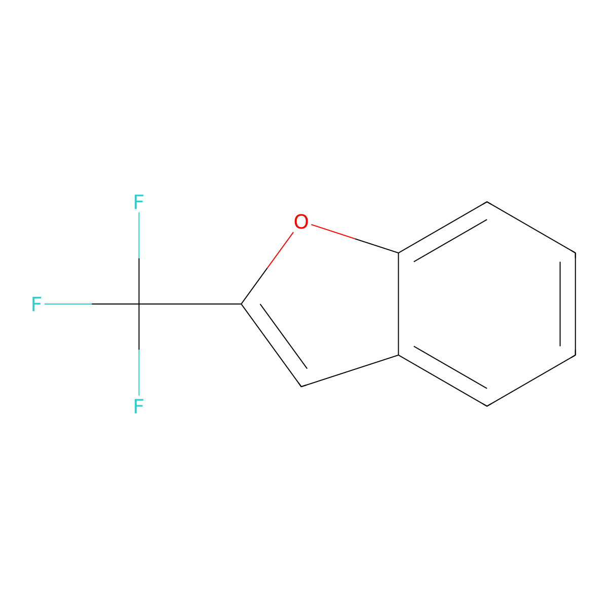 2-(Trifluoromethyl)benzofuran molecular structure, CAS 65715-20-0