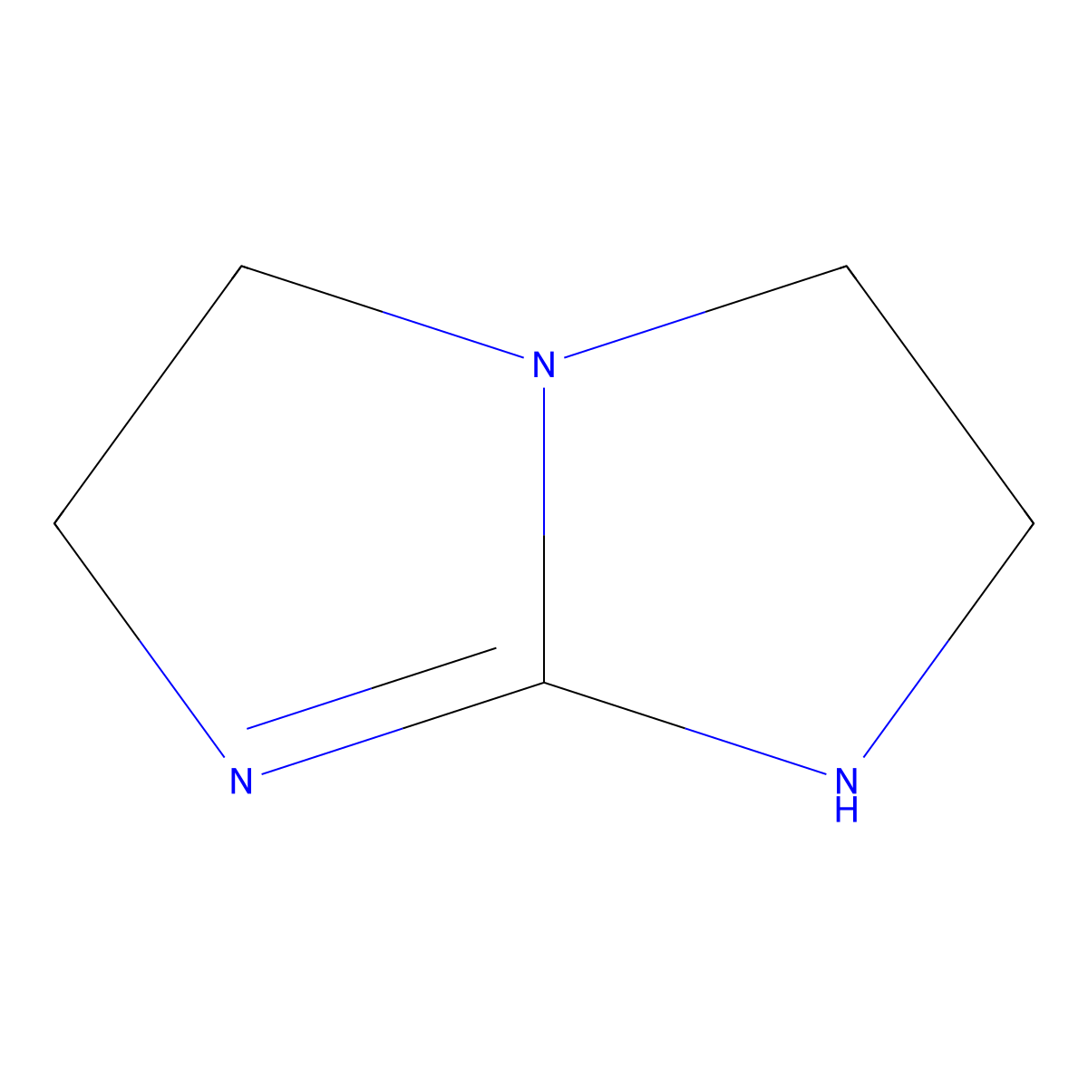 2,3,5,6-tetrahydro-1H-imidazo[1,2-a]imidazole molecular structure, CAS 6573-15-5