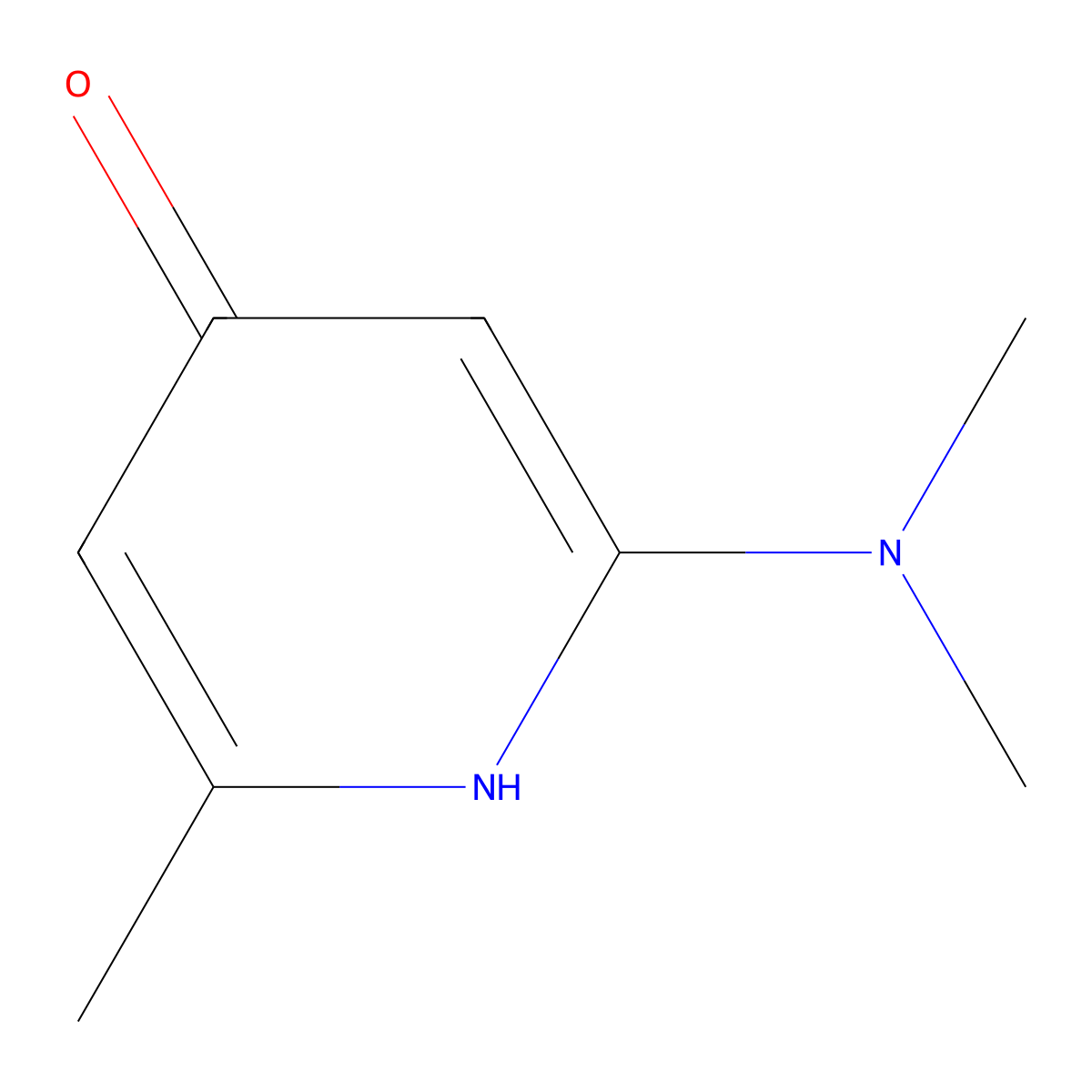 2-(Dimethylamino)-6-methylpyridin-4-ol molecular structure, CAS 65735-56-0