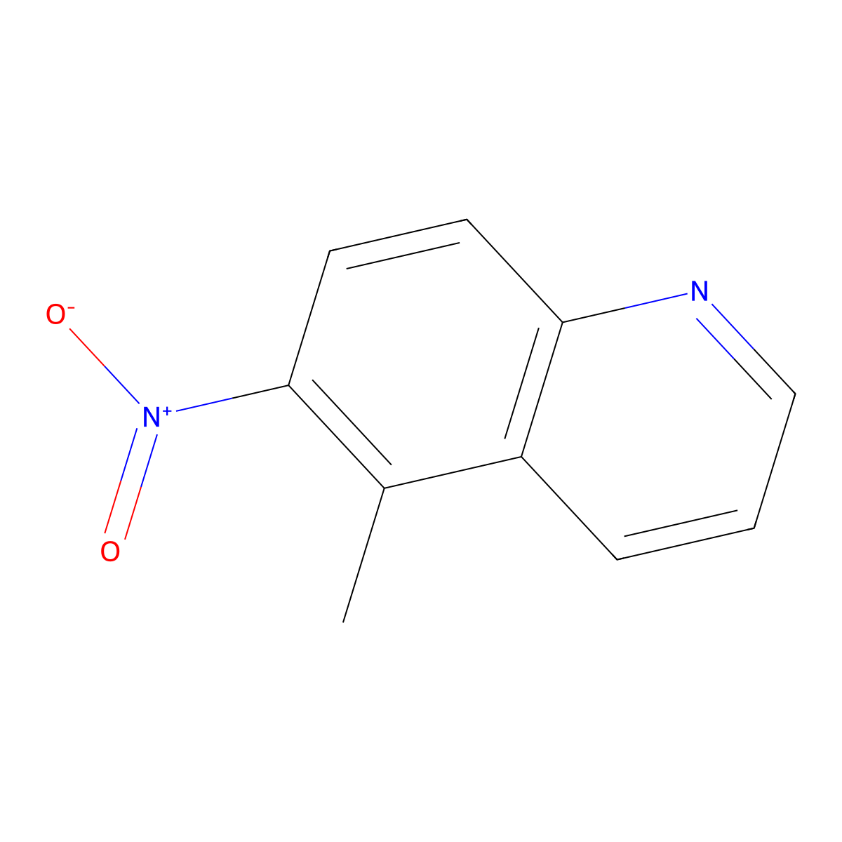 5-Methyl-6-nitroquinoline molecular structure, CAS 65745-70-2