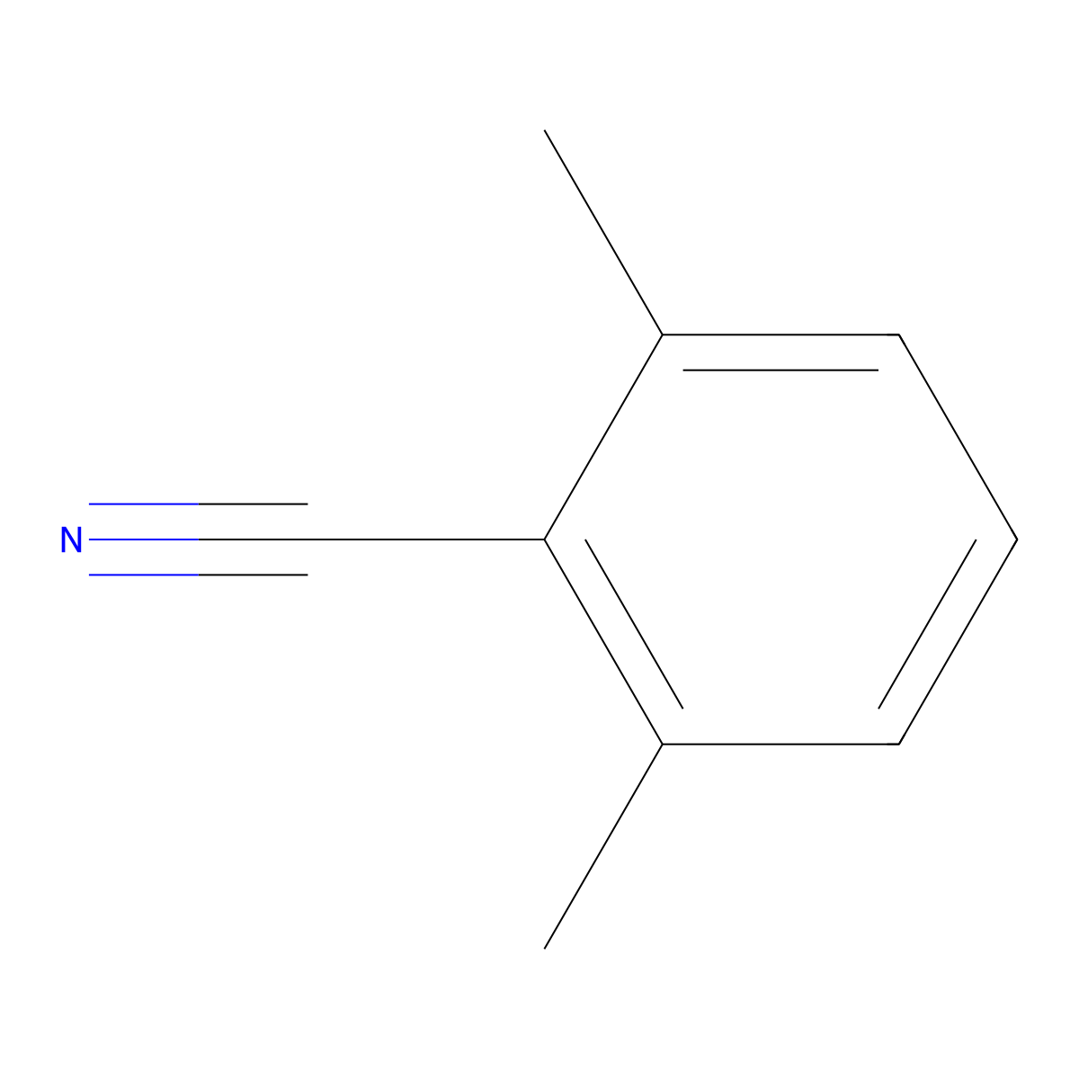 2,6-Dimethylbenzonitrile molecular structure, CAS 6575-13-9
