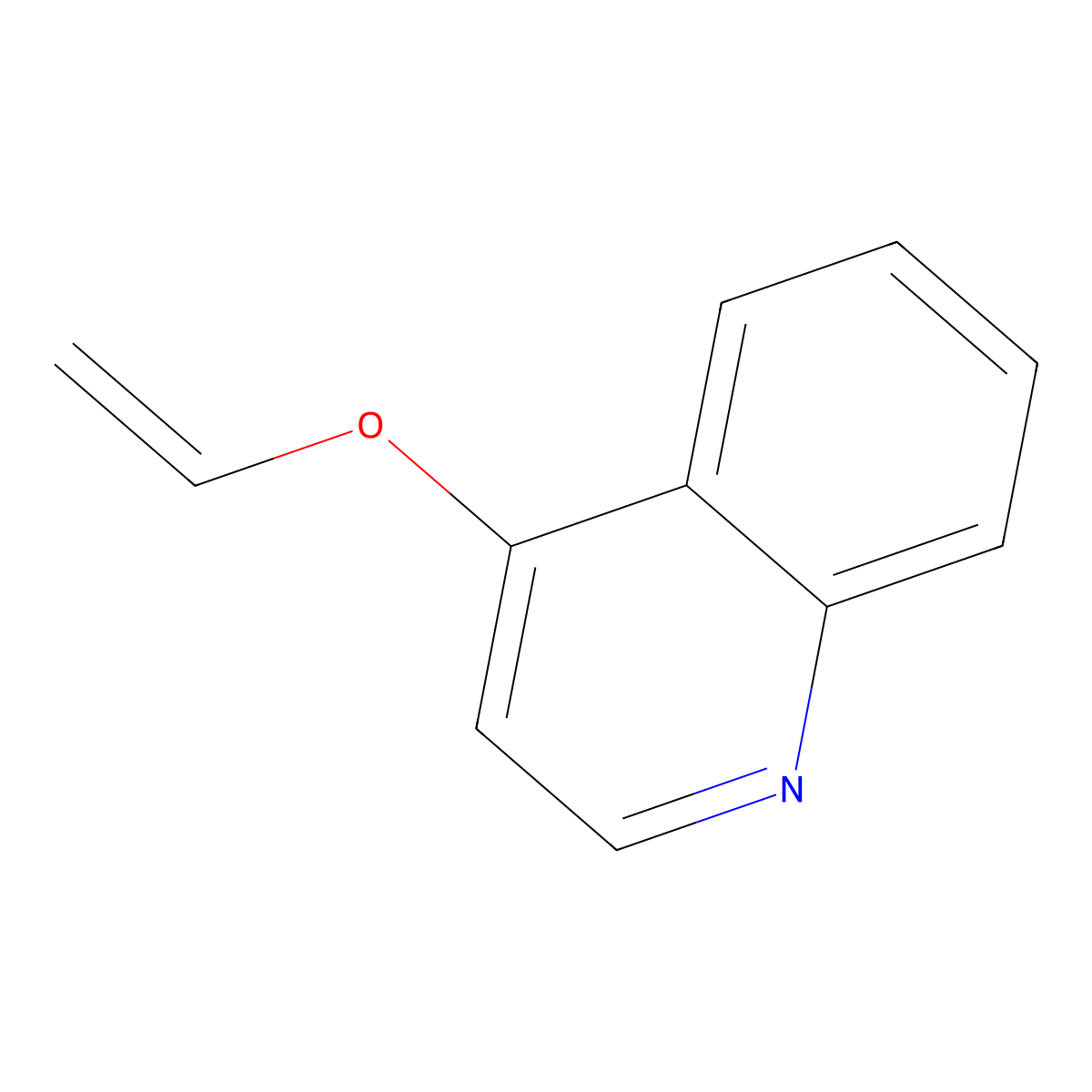 4-(Ethenyloxy)quinoline molecular structure, CAS 65750-20-1