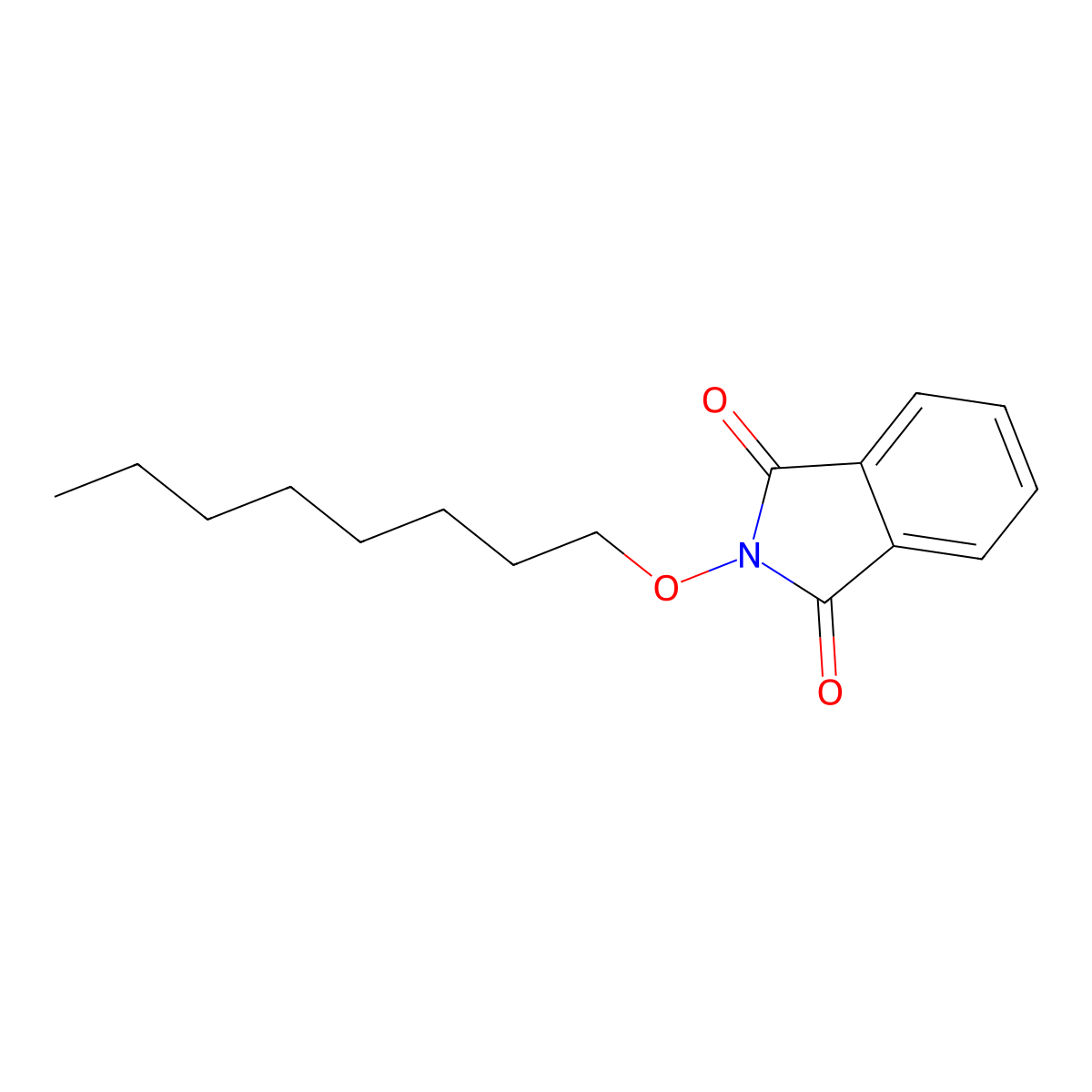 2-(Octyloxy)isoindoline-1,3-dione molecular structure, CAS 65764-49-0