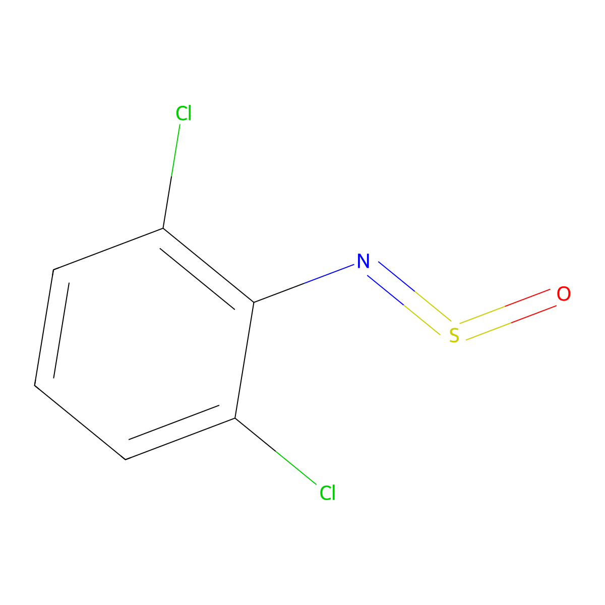 1,3-Dichloro-2-(sulfinylamino)benzene molecular structure, CAS 6579-31-3
