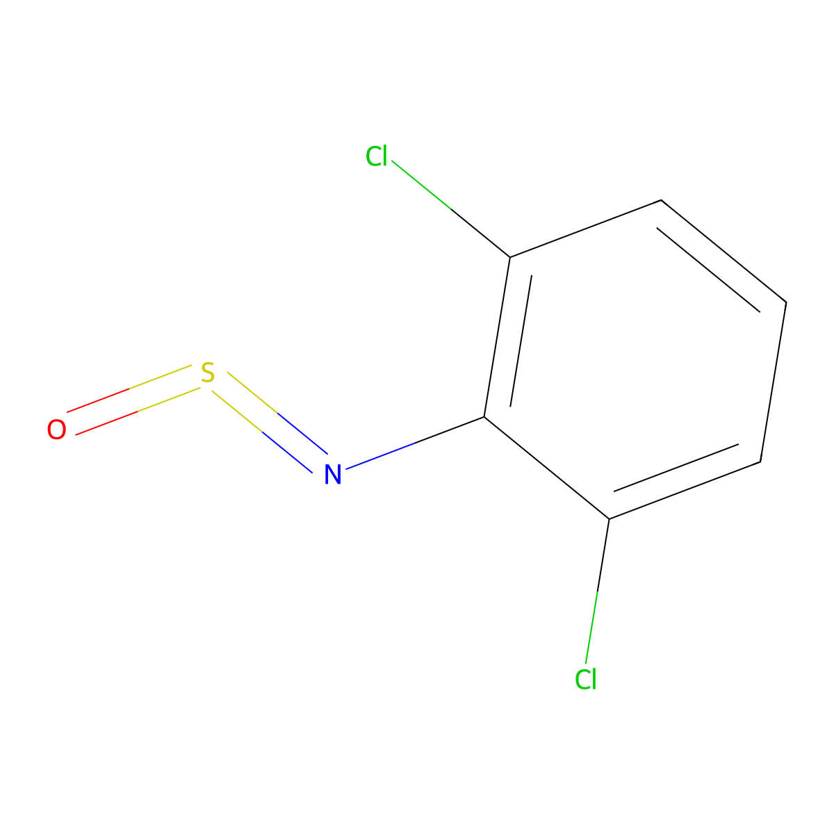 1,3-Dichloro-2-(sulfinylamino)benzene molecular structure, CAS 6579-31-3