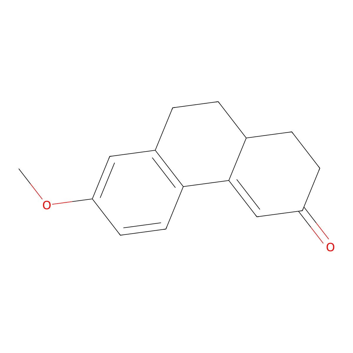 7-Methoxy-1,2,3,9,10,10a-hexahydrophenanthren-3-one molecular structure, CAS 65817-04-1