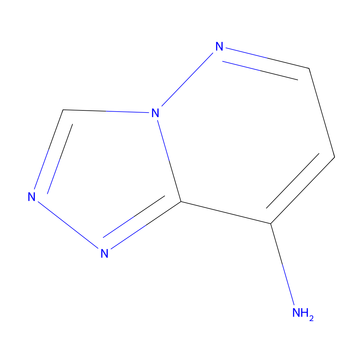 [1,2,4]Triazolo[4,3-b]pyridazin-8-amine molecular structure, CAS 6583-39-7