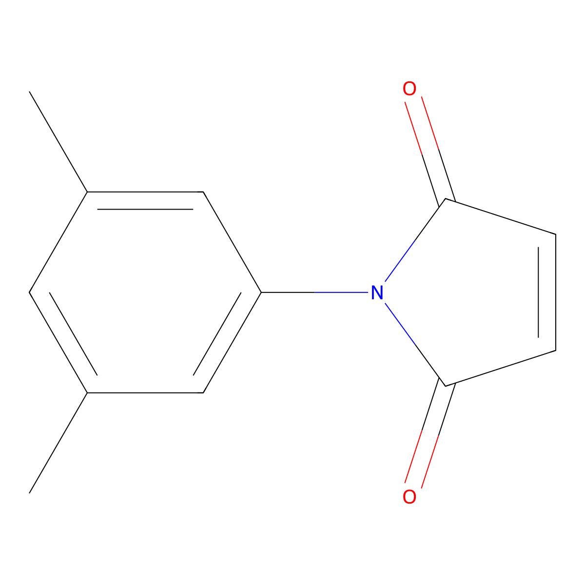 1-(3,5-Dimethylphenyl)-1H-pyrrole-2,5-dione molecular structure, CAS 65833-09-2