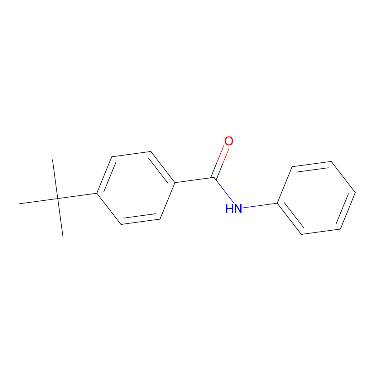 4-tert-Butyl-N-phenylbenzamide molecular structure, CAS 65861-72-5