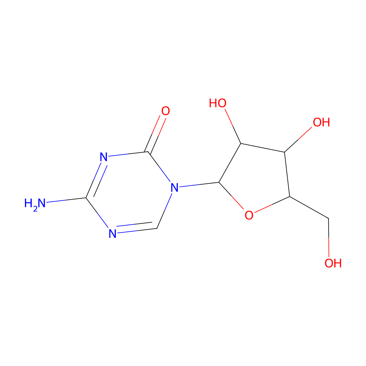 Fazarabine molecular structure, CAS 65886-71-7