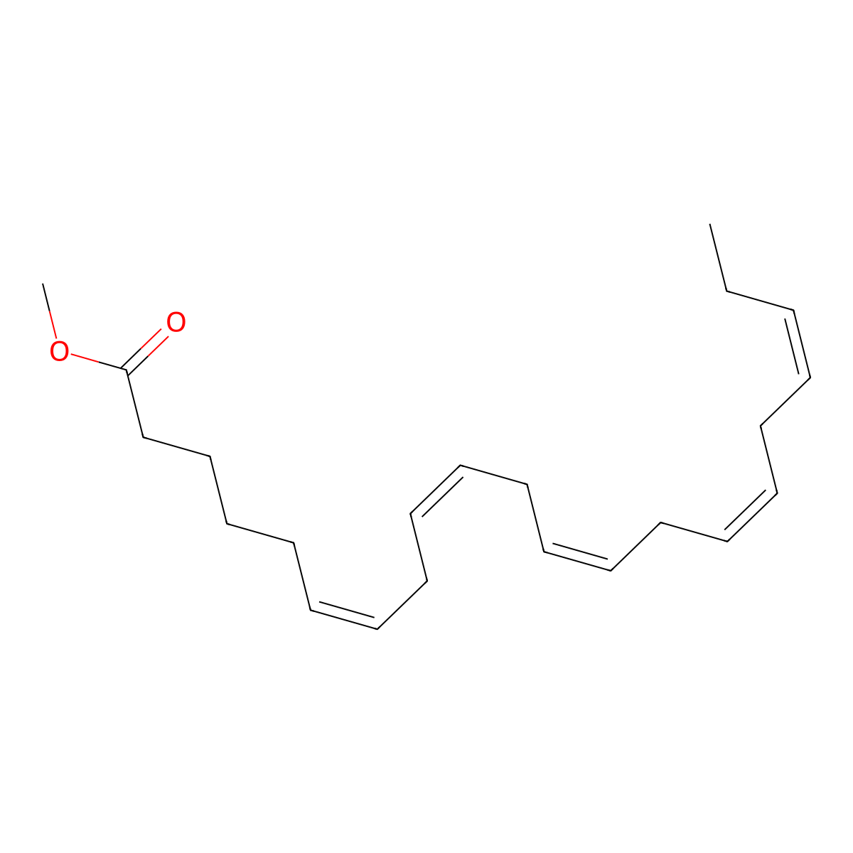 (all-Z)-6,9,12,15,18-Heneicosapentaenoic Acid Methyl Ester molecular structure, CAS 65919-53-1