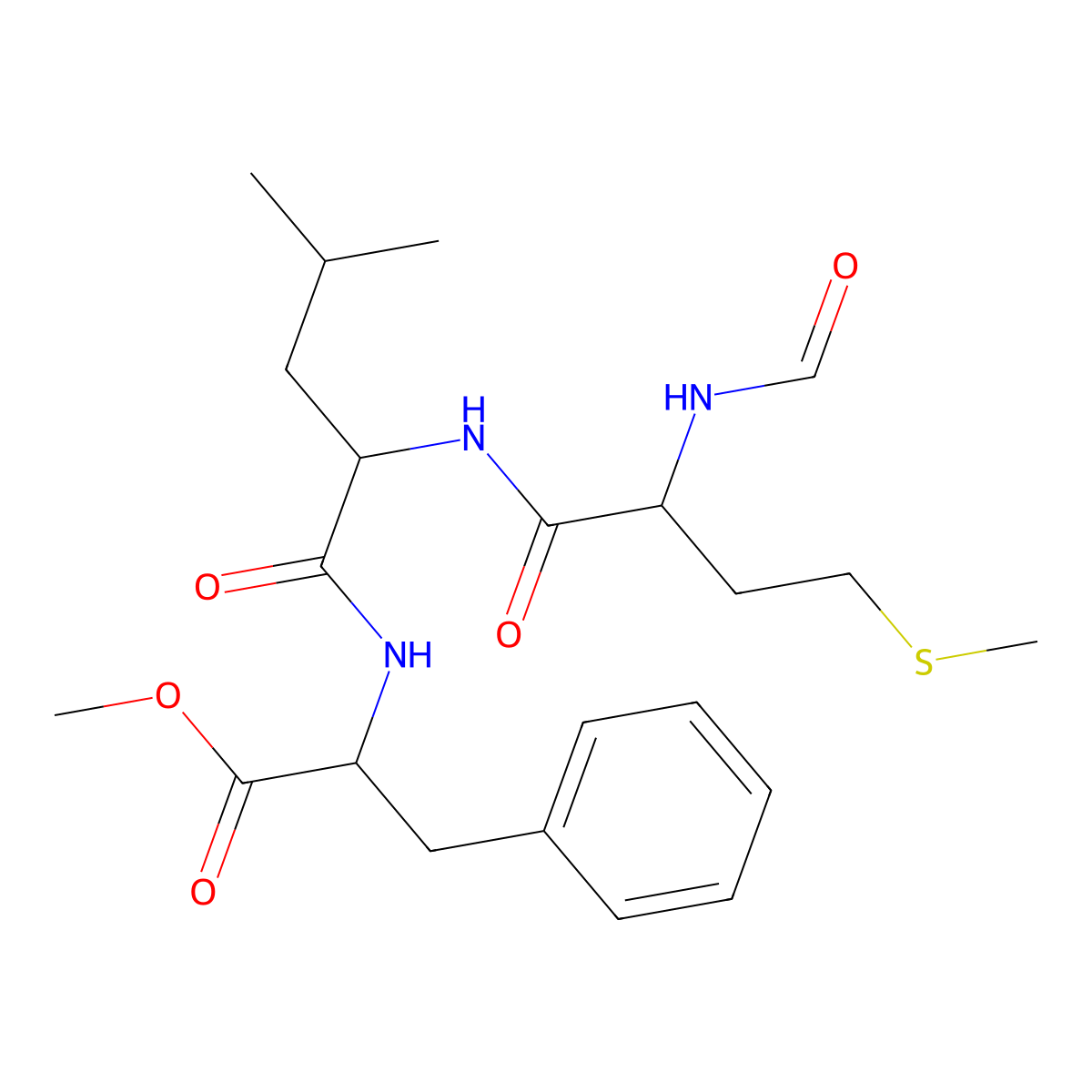 Fmlp ome molecular structure, CAS 65929-03-5