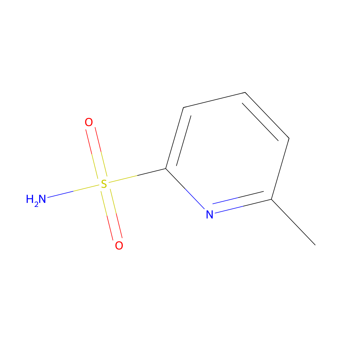 6-Methylpyridine-2-sulfonamide molecular structure, CAS 65938-76-3