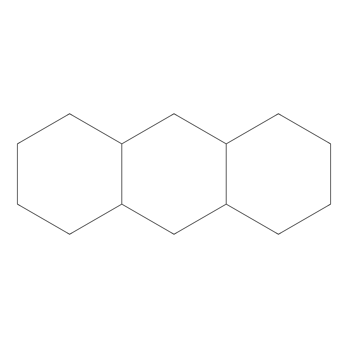Tetradecahydroanthracene molecular structure, CAS 6596-35-6