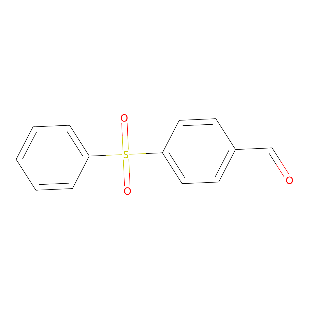 4-(Benzenesulfonyl)benzaldehyde molecular structure, CAS 66-39-7