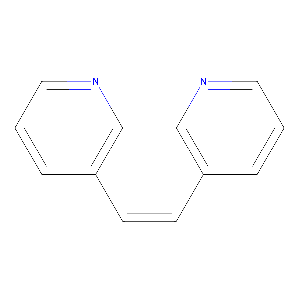 1,10-Phenanthroline molecular structure, CAS 66-71-7