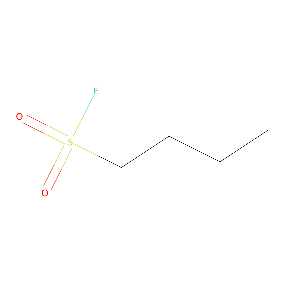 1-Butanesulfonyl fluoride molecular structure, CAS 660-12-8