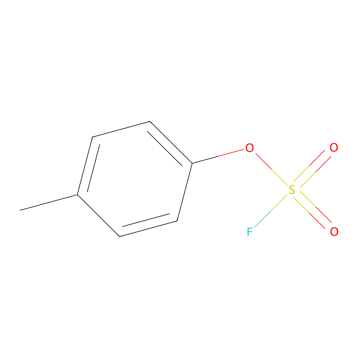 4-Methylphenyl fluorosulfonate molecular structure, CAS 660-34-4