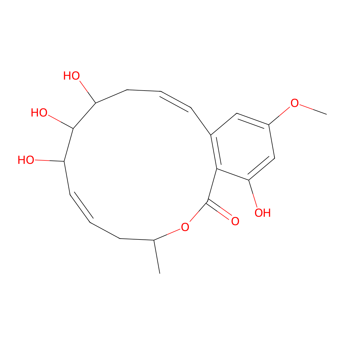 Antibiotic LL Z1640-4 molecular structure, CAS 66018-41-5