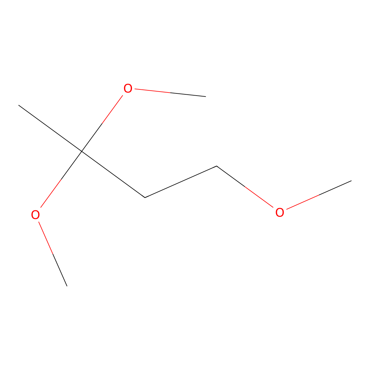 4-Methoxybutan-2-one-dimethylacetal molecular structure, CAS 6607-66-5