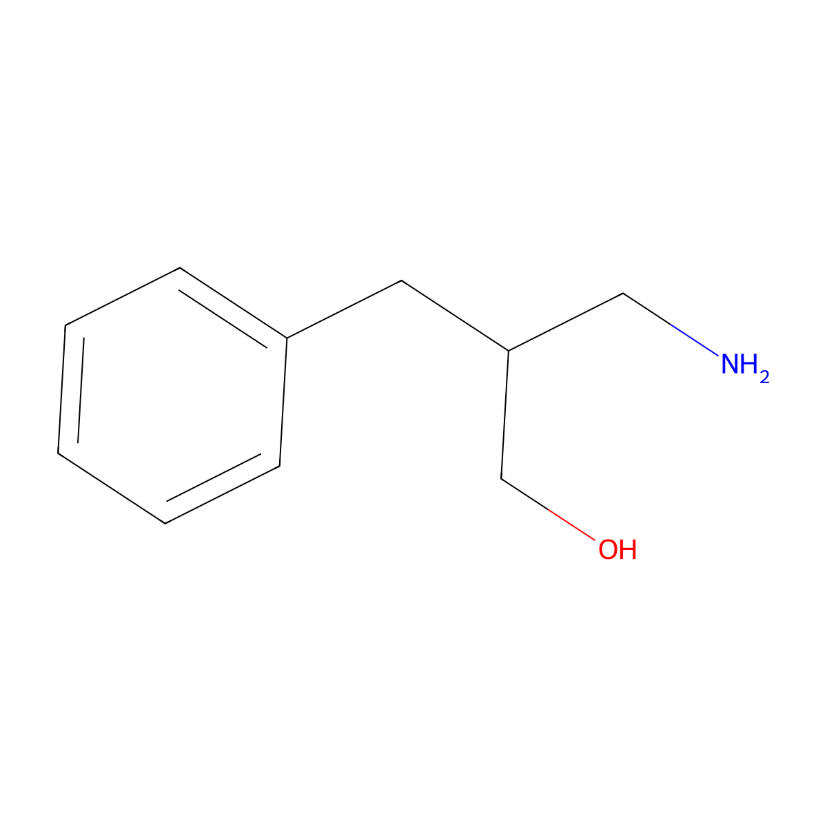 3-Amino-2-benzylpropan-1-ol molecular structure, CAS 66102-69-0