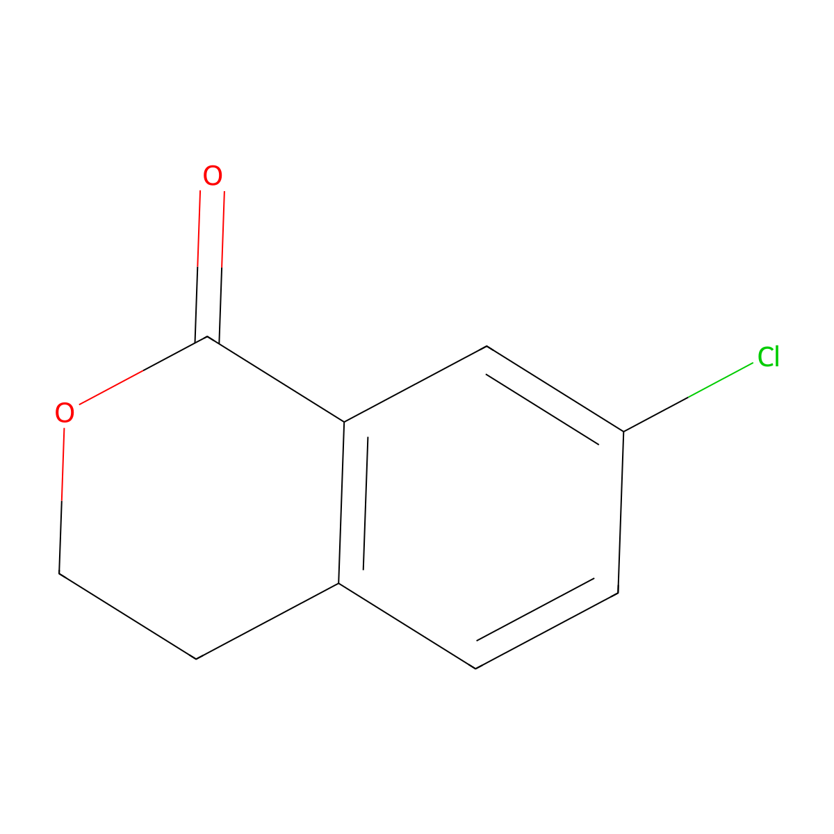7-Chloroisochroman-1-one molecular structure, CAS 66122-72-3