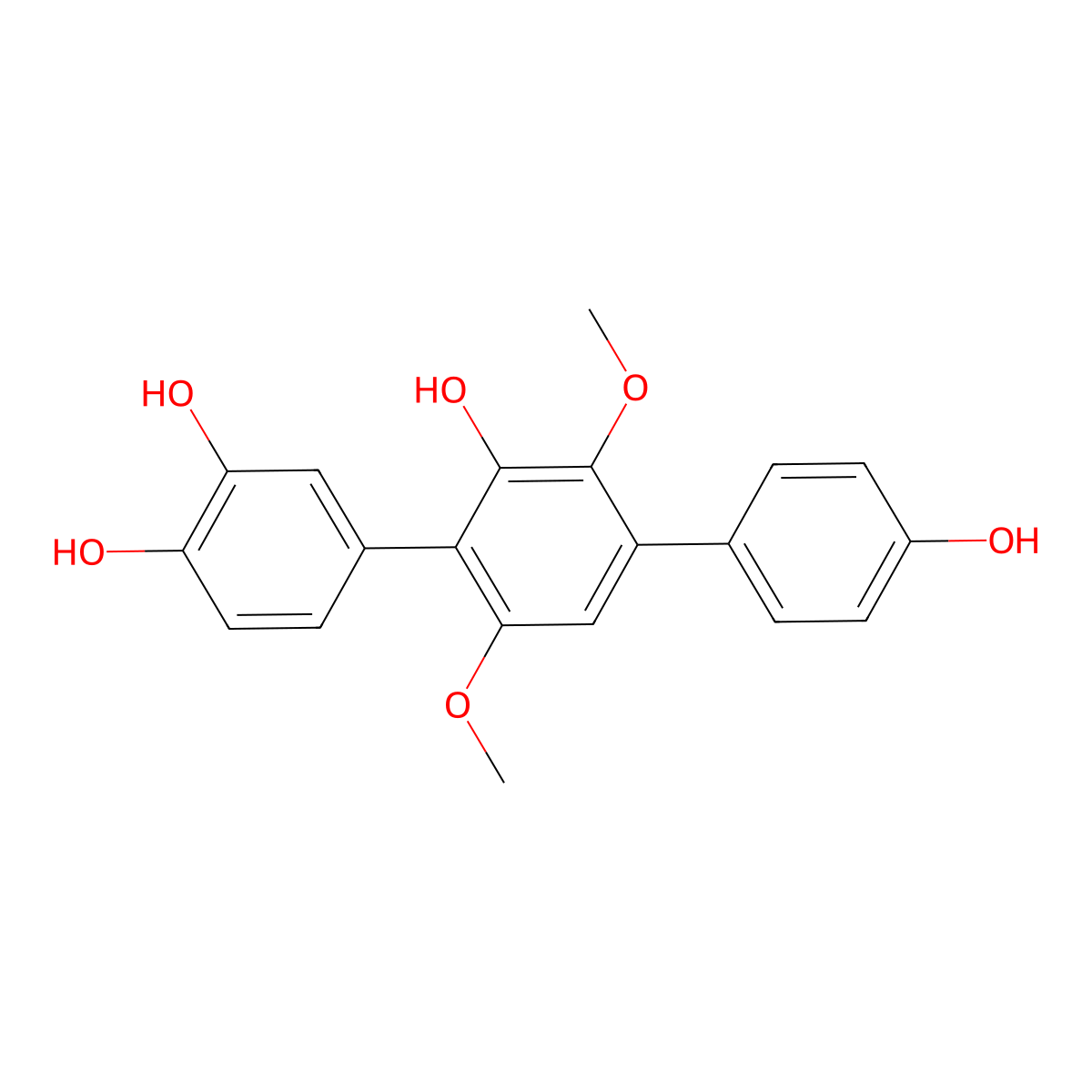 3-Hydroxyterphenyllin molecular structure, CAS 66163-76-6