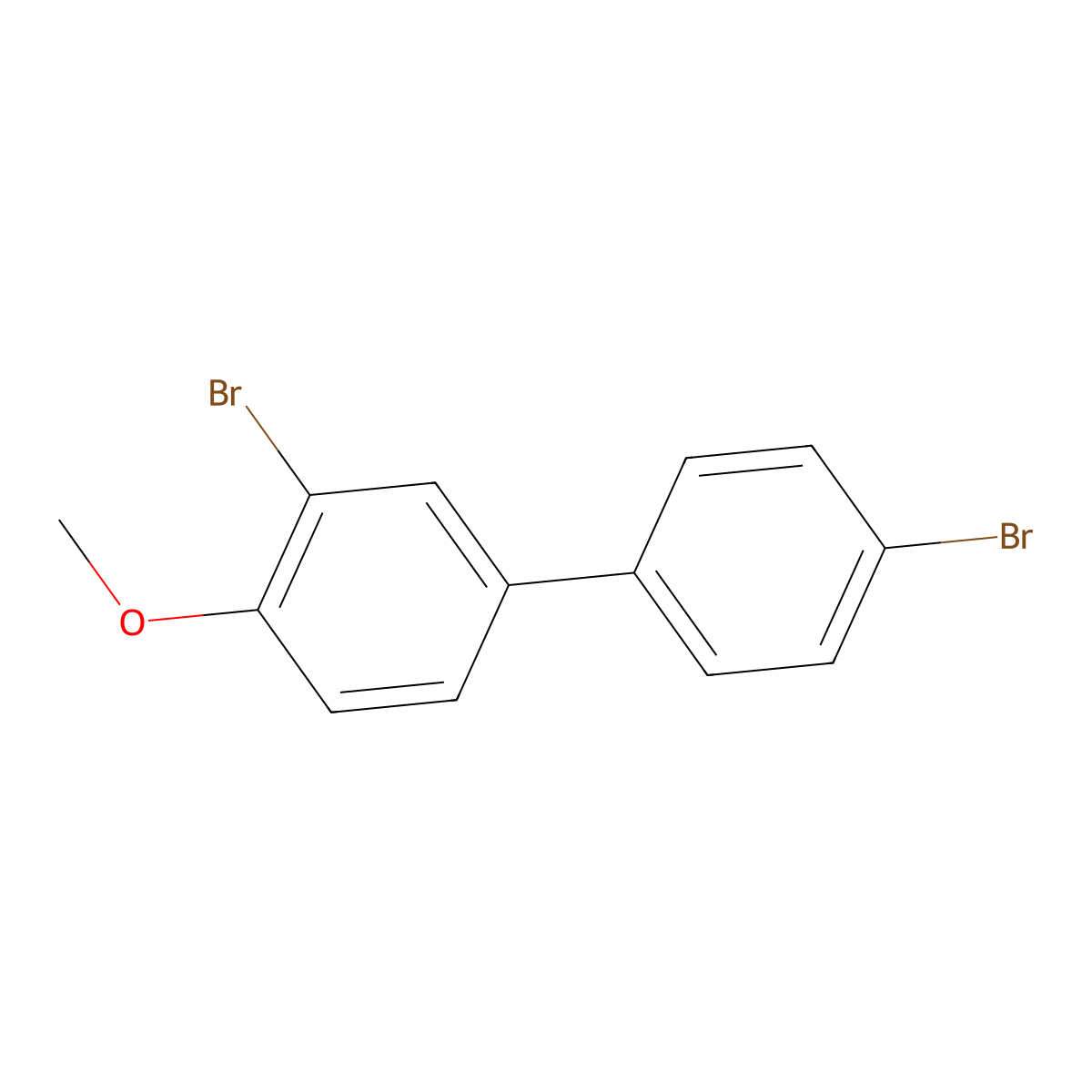 3,4'-Dibromo-4-methoxy-1,1'-biphenyl molecular structure, CAS 66175-40-4