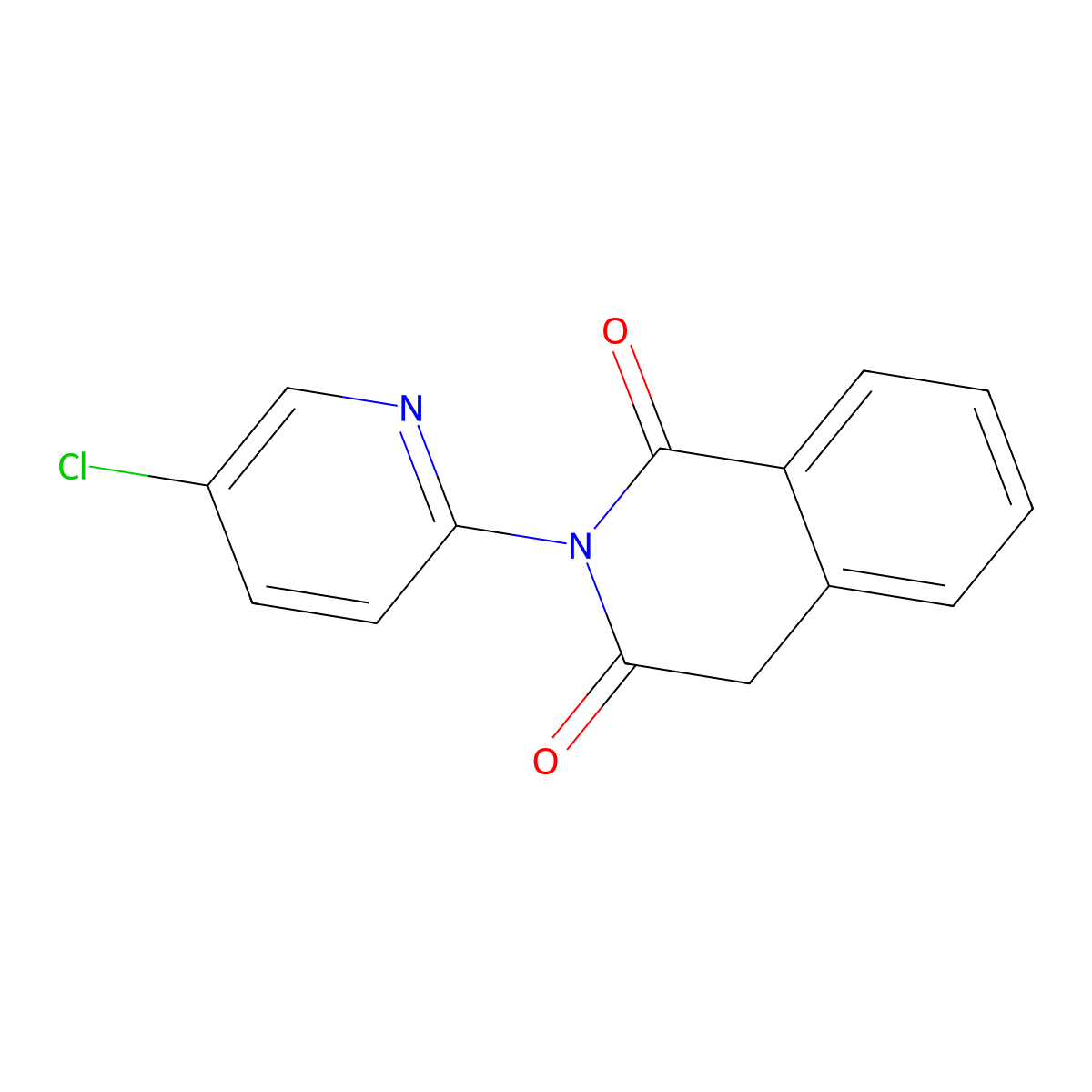 2-(5-chloro-pyridin-2-yl)-4H-isoquinoline-1,3-dione molecular structure, CAS 66177-34-2