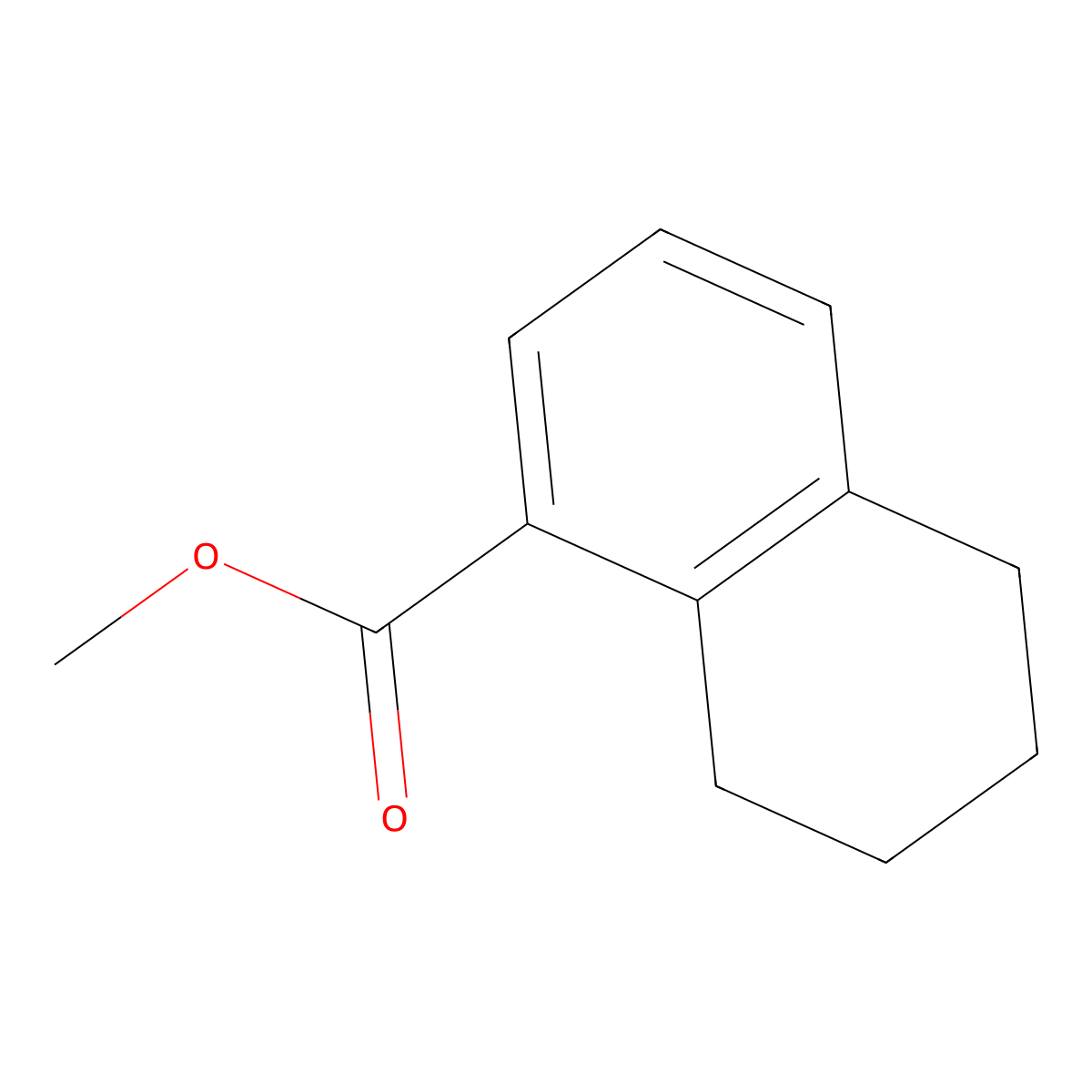 Methyl 5,6,7,8-tetrahydronaphthalene-1-carboxylate molecular structure, CAS 66193-59-7