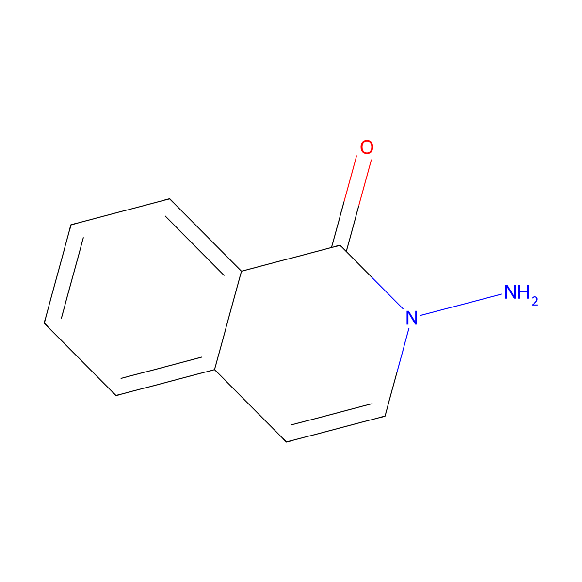 2-Amino-1(2H)-isoquinolinone molecular structure, CAS 66193-87-1