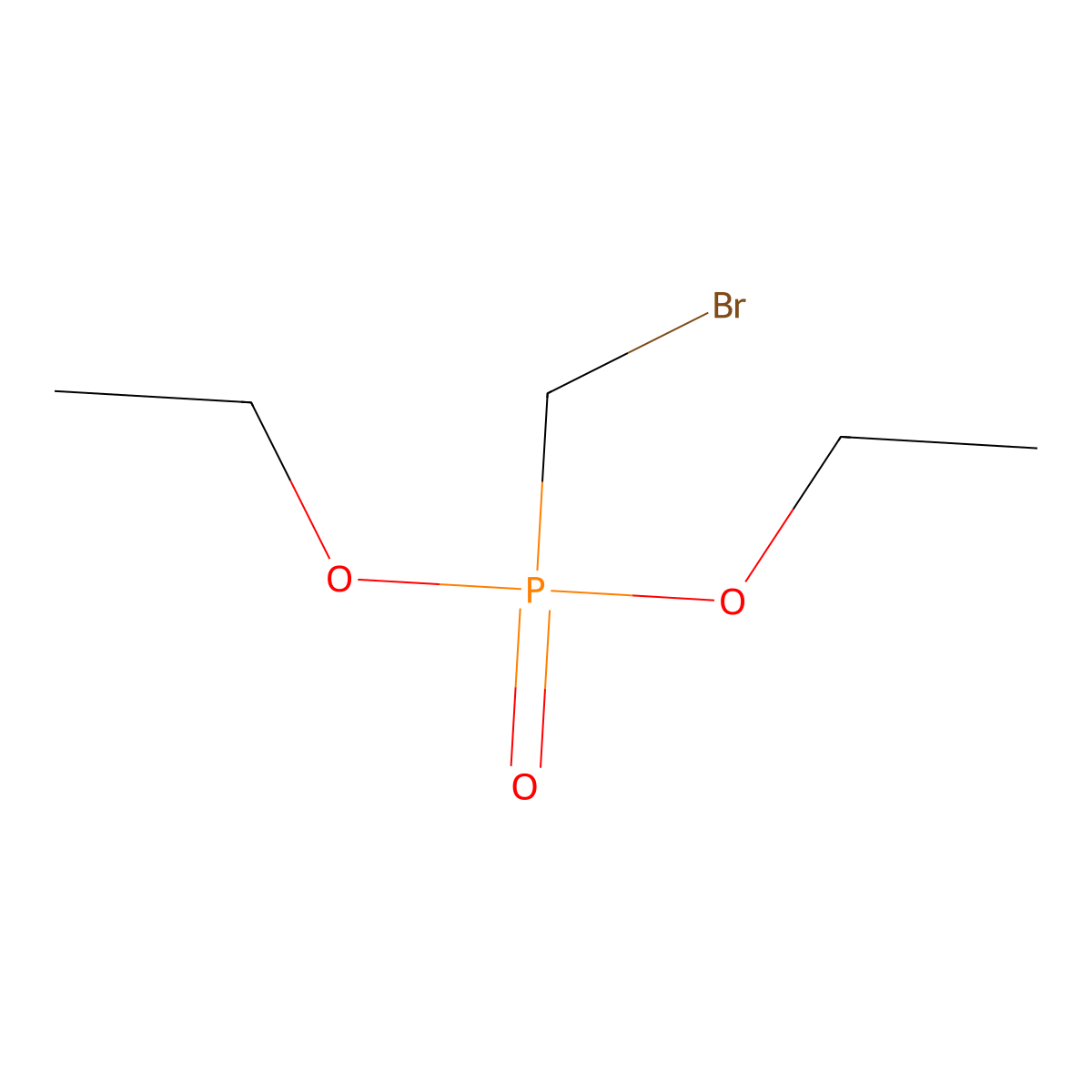 Diethyl (bromomethyl)phosphonate molecular structure, CAS 66197-72-6
