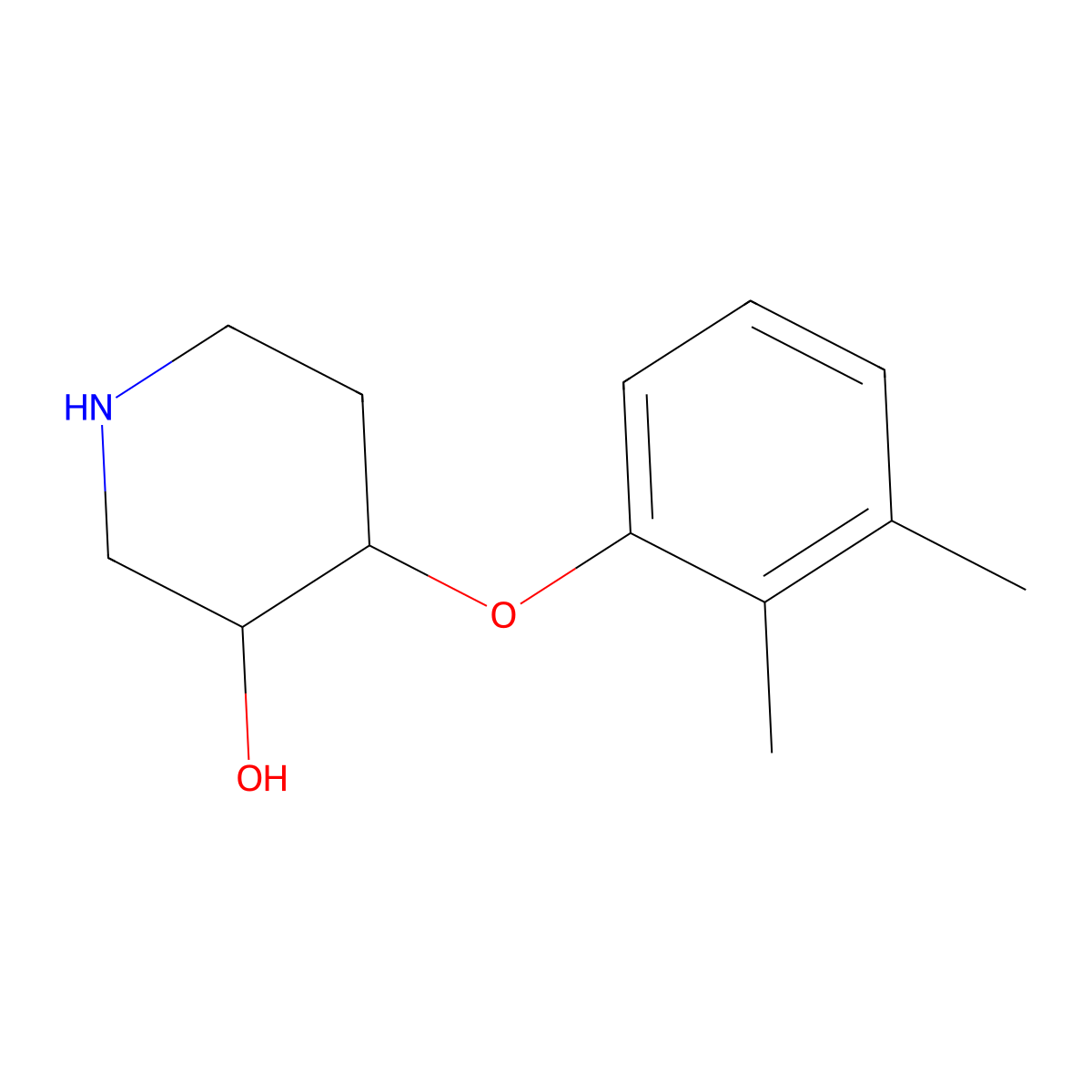 Ifoxetine molecular structure, CAS 66208-11-5