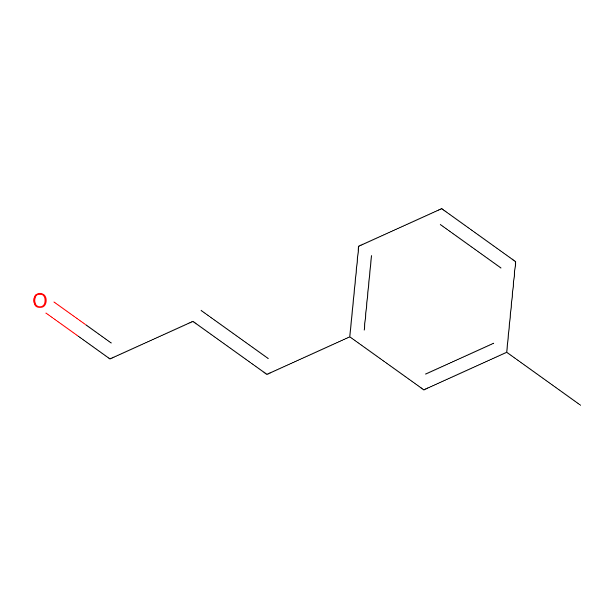 3-Methylcinnamaldehyde molecular structure, CAS 66223-54-9