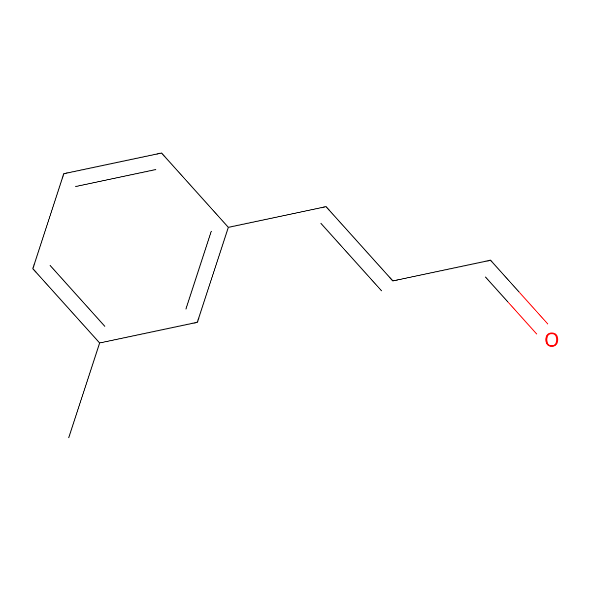 3-Methylcinnamaldehyde molecular structure, CAS 66223-54-9