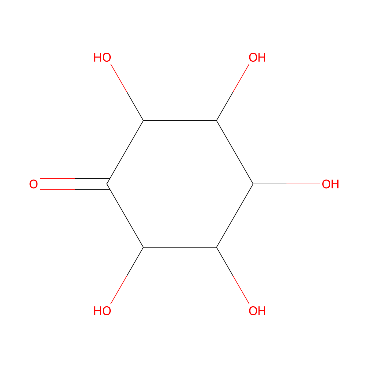 Myo-inosose molecular structure, CAS 6623-68-3