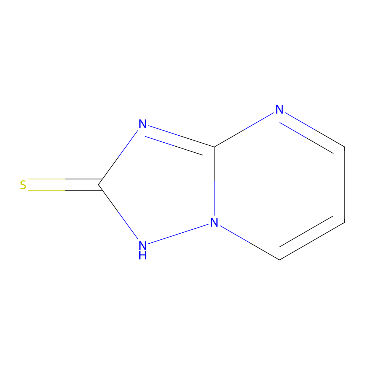 [1,2,4]Triazolo[1,5-a]pyrimidine-2-thiol molecular structure, CAS 66234-79-5