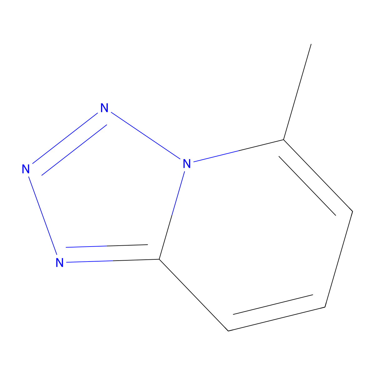 5-Methyltetrazolo[1,5-a]pyridine molecular structure, CAS 6624-45-9