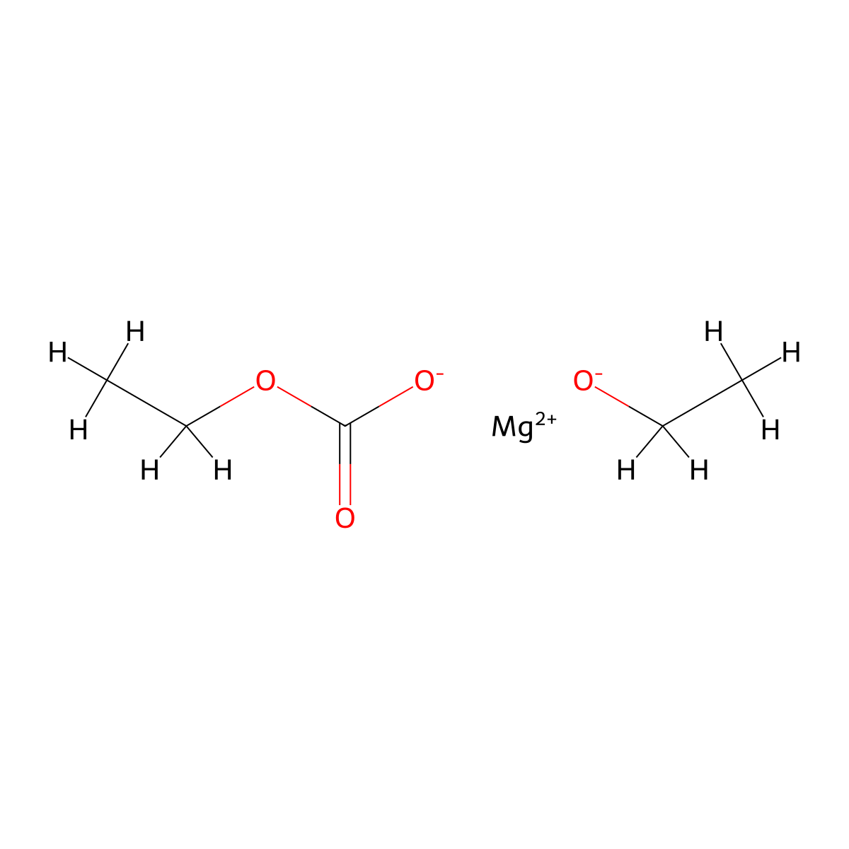 ethoxy(ethyl carbonato-O')magnesium molecular structure, CAS 66240-41-3