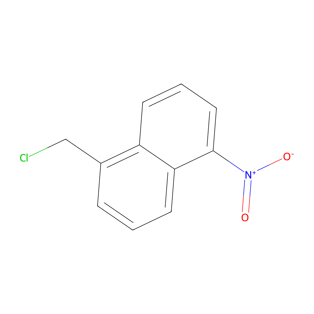 1-Chloromethyl-5-nitronaphthalene molecular structure, CAS 6625-54-3